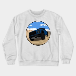 RAPTOR VELOCITY-BLUE Crewneck Sweatshirt